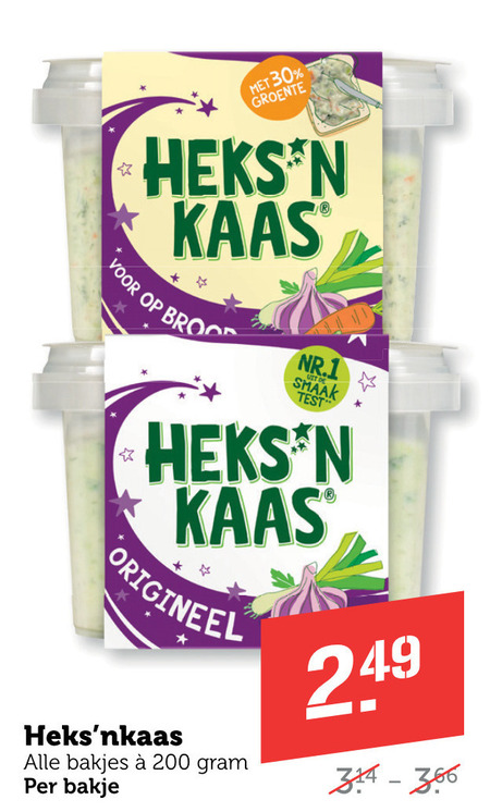 Heksnkaas   roomkaas folder aanbieding bij  Coop - details