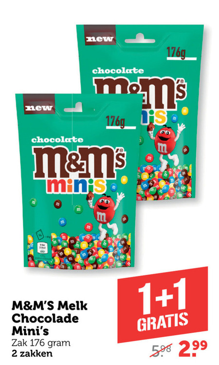 M en Ms   chocolade folder aanbieding bij  Coop - details