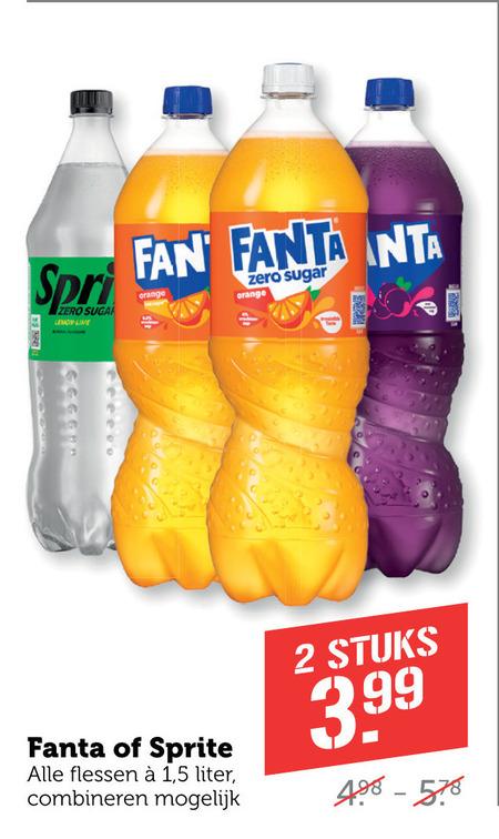 Fanta   frisdrank folder aanbieding bij  Coop - details