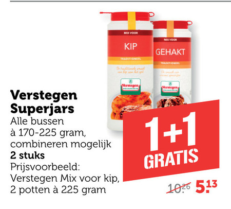 Verstegen   kruiden folder aanbieding bij  Coop - details