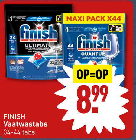 Finish   vaatwasmiddel folder aanbieding bij  Aldi - details