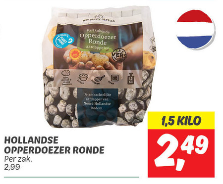 Opperdoezer   aardappelen folder aanbieding bij  Dekamarkt - details