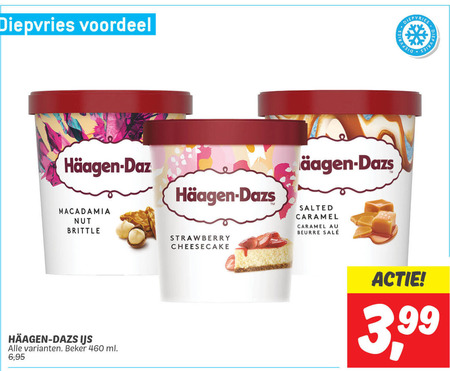 Haagen-Dazs   ijsspecialiteit folder aanbieding bij  Dekamarkt - details