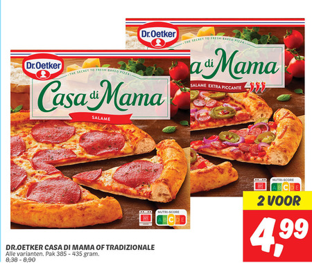 Dr Oetker   diepvriespizza folder aanbieding bij  Dekamarkt - details