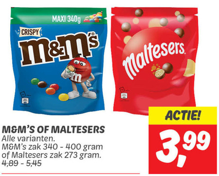 Maltesers   chocolade, chocoladepindas folder aanbieding bij  Dekamarkt - details