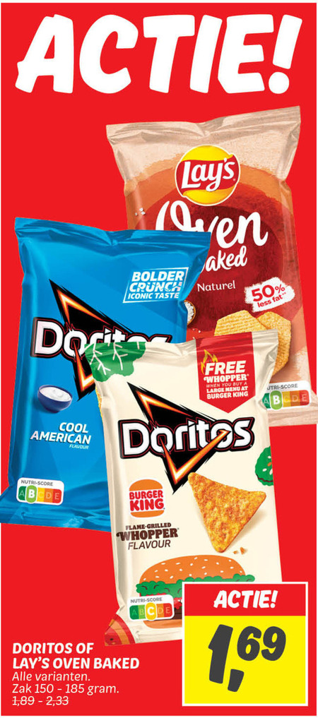 Doritos   chips folder aanbieding bij  Dekamarkt - details