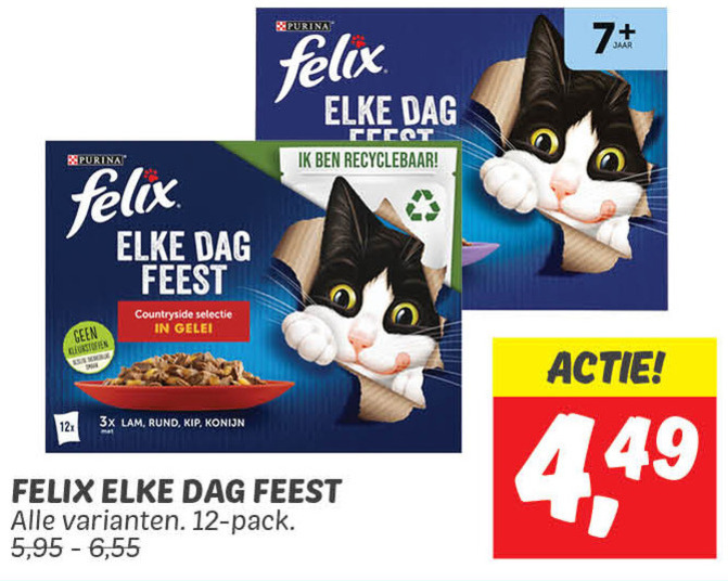 Felix   kattenvoer folder aanbieding bij  Dekamarkt - details