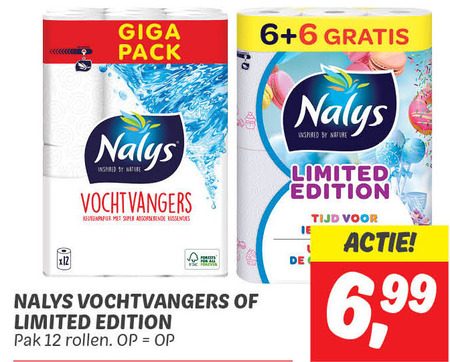 Nalys   keukenpapier folder aanbieding bij  Dekamarkt - details