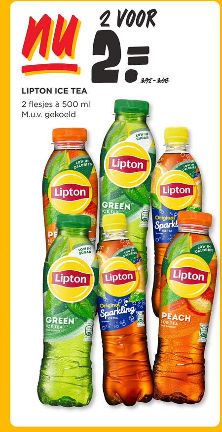 Lipton   ice tea folder aanbieding bij  Jumbo - details