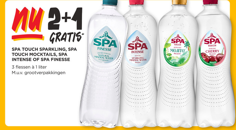 Spa en Fruit   fruitdrank folder aanbieding bij  Jumbo - details