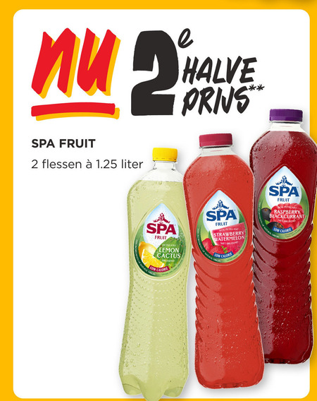 Spa en Fruit   fruitdrank folder aanbieding bij  Jumbo - details