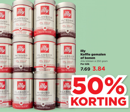 Illy   koffiebonen, koffie folder aanbieding bij  Plus Vandaag - details