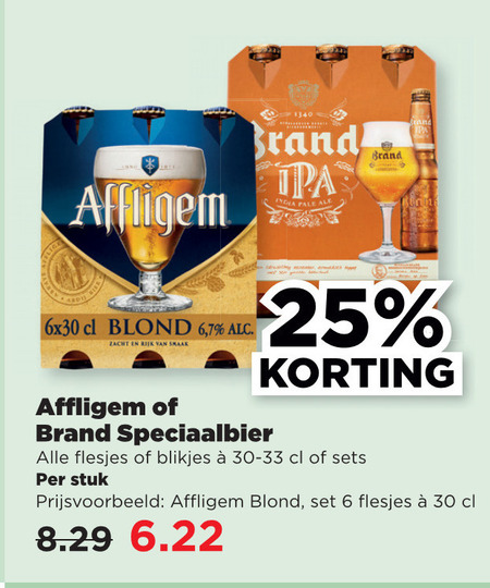 Affligem   speciaalbier folder aanbieding bij  Plus Vandaag - details