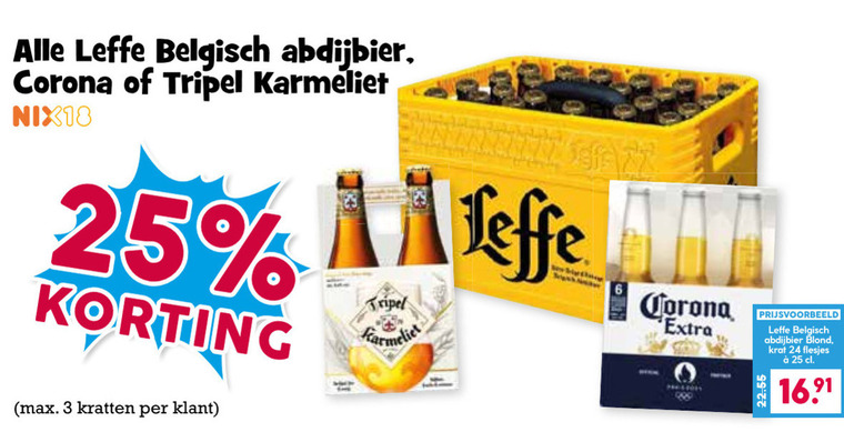 Corona   blikje bier, speciaalbier folder aanbieding bij  Boons Markt - details