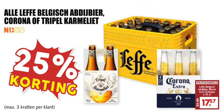 Karmeliet   speciaalbier, blikje bier folder aanbieding bij  MCD Supermarkt Basis - details