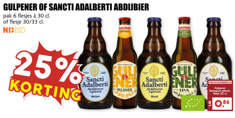 Gulpener   speciaalbier folder aanbieding bij  MCD Supermarkt Basis - details