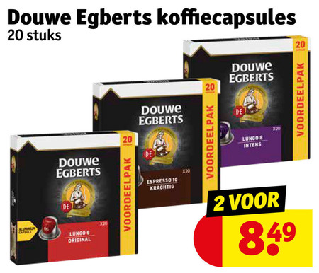 Douwe Egberts   koffiecups folder aanbieding bij  Kruidvat - details