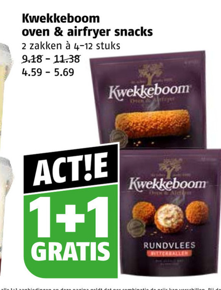 Kwekkeboom   snack, kroket folder aanbieding bij  Poiesz - details