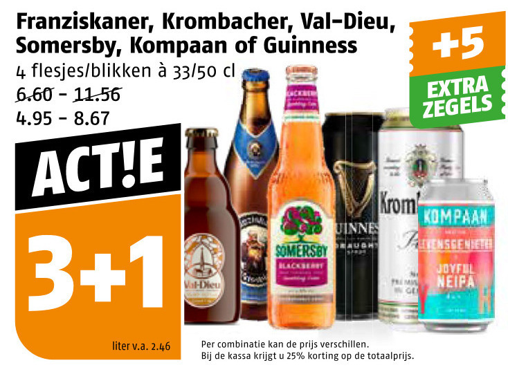 Krombacher   speciaalbier folder aanbieding bij  Poiesz - details