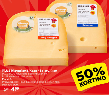 Klaverland   kaas folder aanbieding bij  Coop - details