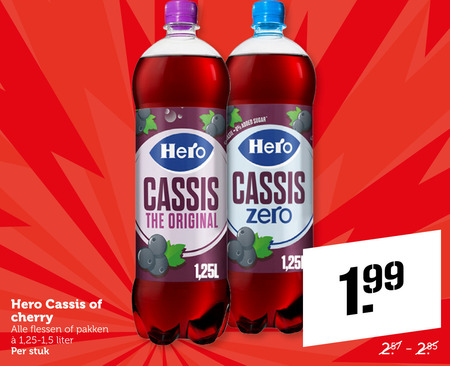 Hero   frisdrank folder aanbieding bij  Coop - details