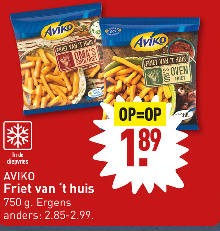 Aviko   patat folder aanbieding bij  Aldi - details