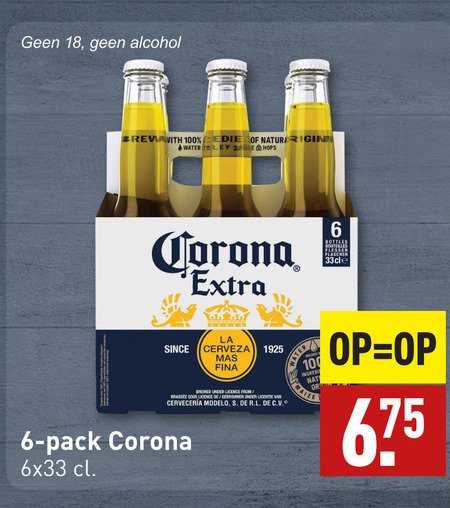 Corona   speciaalbier folder aanbieding bij  Aldi - details