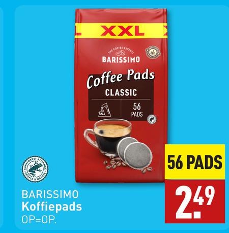 Barissimo   koffiepad folder aanbieding bij  Aldi - details