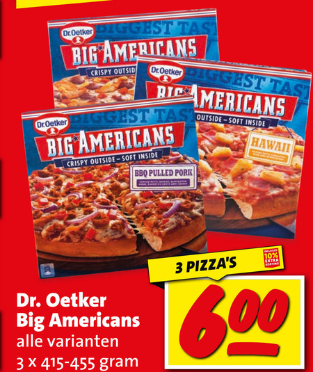 Dr Oetker   diepvriespizza folder aanbieding bij  Boni - details