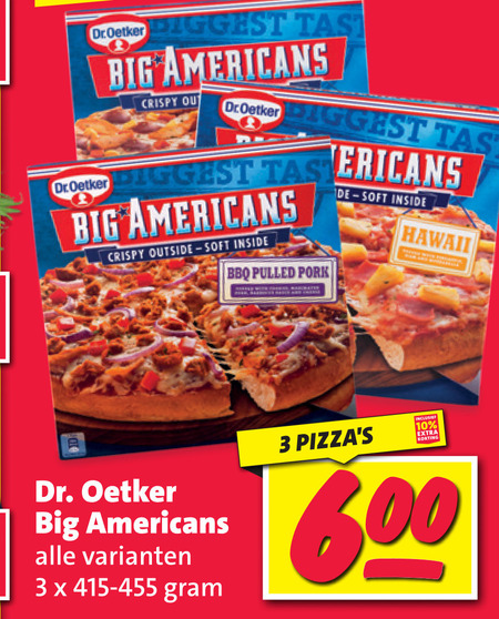 Dr Oetker   diepvriespizza folder aanbieding bij  Nettorama - details