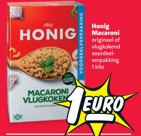 Honig   macaroni folder aanbieding bij  Nettorama - details