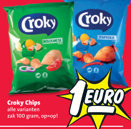 Croky   chips folder aanbieding bij  Nettorama - details