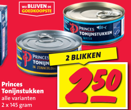 Princes   tonijn in blik folder aanbieding bij  Nettorama - details