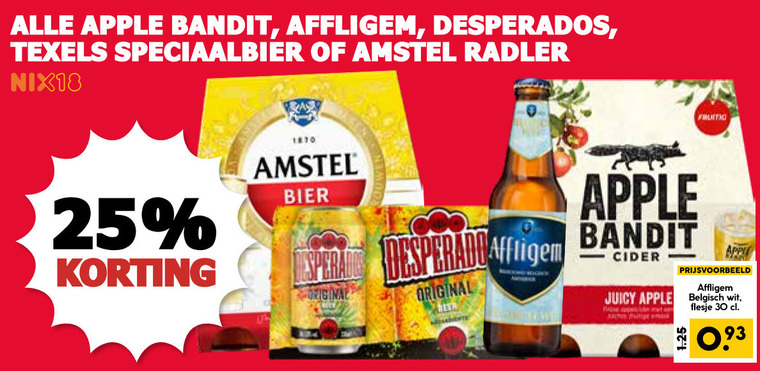 Amstel   speciaalbier, radler bier folder aanbieding bij  MCD Supermarkt Basis - details