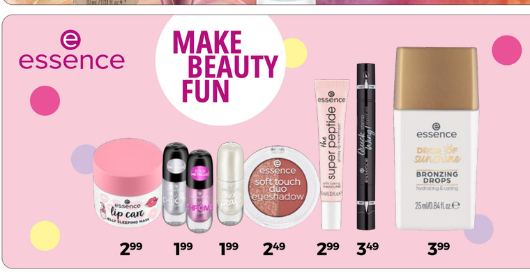 Essence   mascara folder aanbieding bij  Trekpleister - details