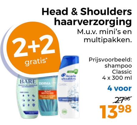 Head and Shoulders   shampoo folder aanbieding bij  Trekpleister - details