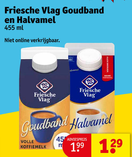 Friesche Vlag   koffiemelk folder aanbieding bij  Kruidvat - details