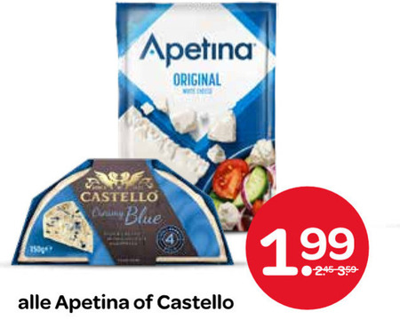 Apetina   feta, blauwe kaas folder aanbieding bij  Spar - details