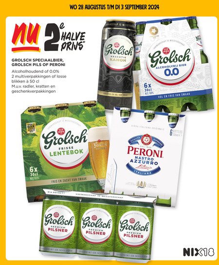 Grolsch   speciaalbier, blikje bier folder aanbieding bij  Jumbo - details