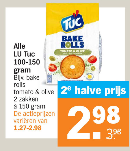 Lu Tuc   zoutje folder aanbieding bij  Albert Heijn - details