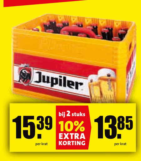 Jupiler   krat bier folder aanbieding bij  Boni - details