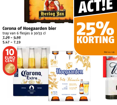 Hoegaarden   speciaalbier folder aanbieding bij  Poiesz - details