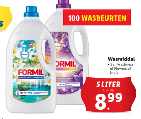 Formil   wasmiddel folder aanbieding bij  Lidl - details