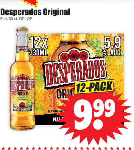 Desperados   speciaalbier folder aanbieding bij  Dirk - details