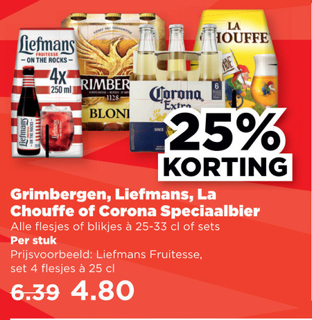 Corona   speciaalbier folder aanbieding bij  Plus Vandaag - details