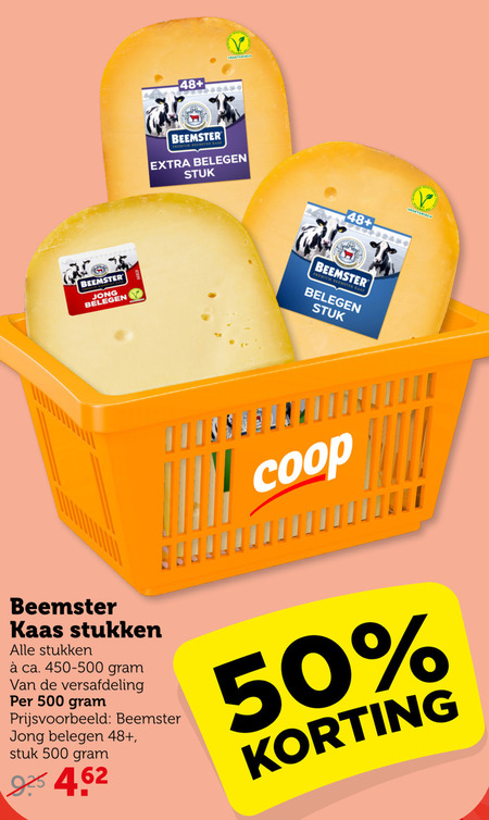 Beemster   kaas folder aanbieding bij  Coop - details