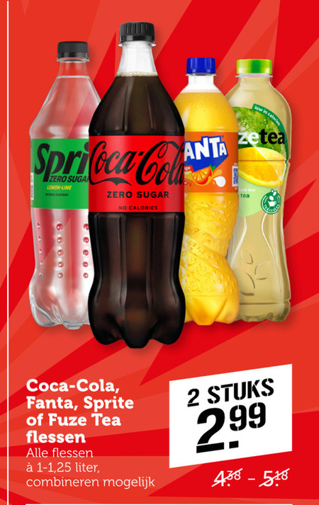 Coca-Cola   cola, frisdrank folder aanbieding bij  Coop - details