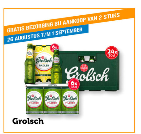 Grolsch   bier folder aanbieding bij  Coop - details