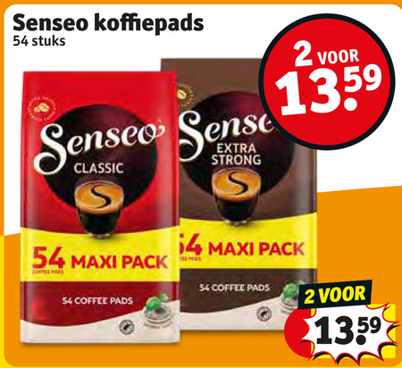 Douwe Egberts Senseo   koffiepad folder aanbieding bij  Kruidvat - details