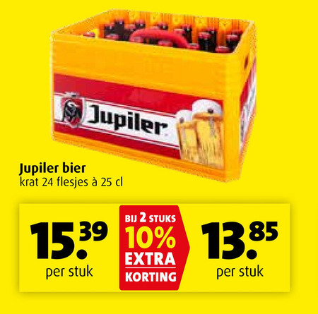 Jupiler   krat bier folder aanbieding bij  Boni - details